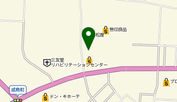 ダイソーヨークタウン成島店の地図画像