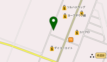 auショップ山形嶋の地図画像