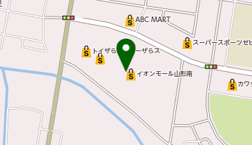 au Styleイオンモール山形南の地図画像