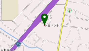 山形トヨペットサンパルテ本店の地図画像