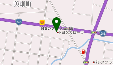 トヨタカローラ山形南一番町店の地図画像