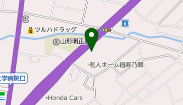 レクサス山形の地図画像