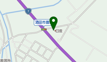 山形日産自動車販売豊里店の地図画像