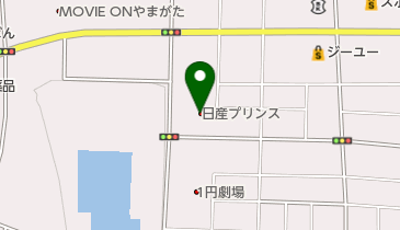 日産プリンス山形馬見ヶ崎店の地図画像