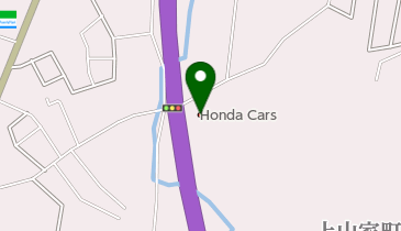 Honda Cars山形大野目山形バイパス店の地図画像