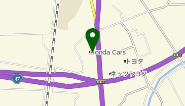 Honda Cars山形東鳥越店の地図画像