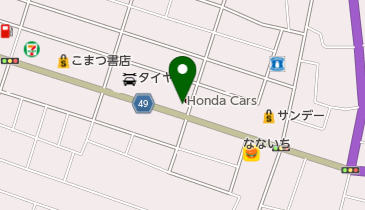 Honda Cars山形下条店の地図画像