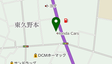 Honda Cars山形久野本店の地図画像