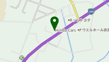 Honda Cars東置賜南陽店の地図画像