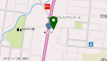 スバル東北荒楯店の地図画像