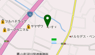 山形いすゞ自動車山形営業所の地図画像