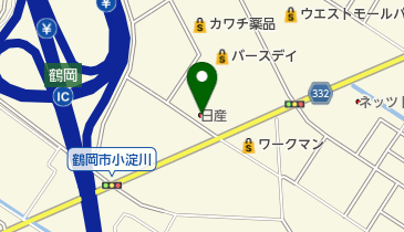ルノー・サービスサテライト庄内の地図画像