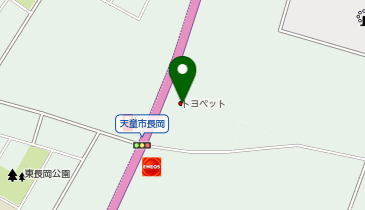 山形トヨペット天童店の地図画像