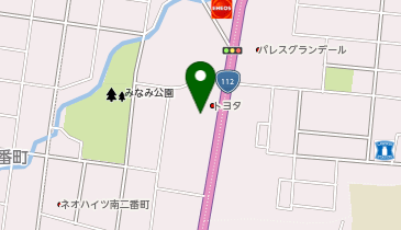 山形トヨタ自動車山形店の地図画像