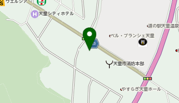 山形三菱自動車販売天童店の地図画像