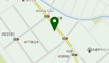 スバル東北カースポット酒田の地図画像