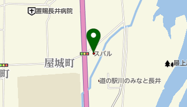 スバルショップ長井太丸モータースの地図画像