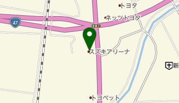 スズキ自販山形U&rsquo;s STATION山形最上の地図画像