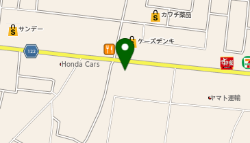 スズキアリーナ東根の地図画像