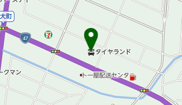 タイヤランド酒田中央の地図画像
