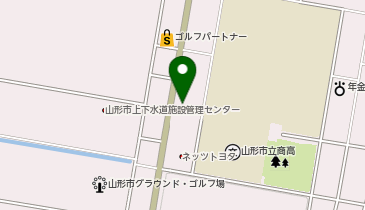 トレッド山形店の地図画像