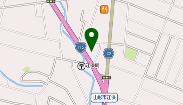 タイヤ流通センター山形江俣店の地図画像