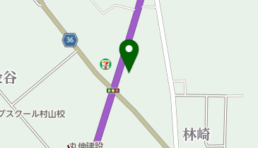 (株)奥山自動車販売の地図画像