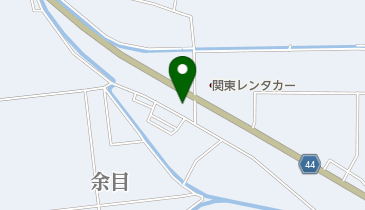 余目自動車工業の地図画像