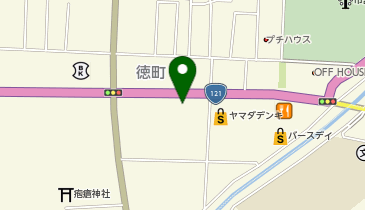 かつ庵121号米沢店の地図画像
