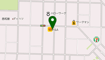 珈琲問屋山形店の地図画像