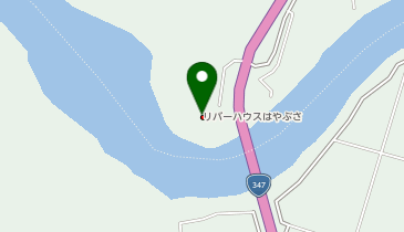 リバーハウスはやぶさの地図画像