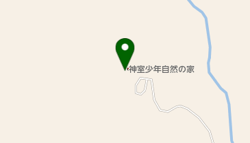 山形県神室少年自然の家の地図画像