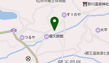 宿泊食堂利久の地図画像