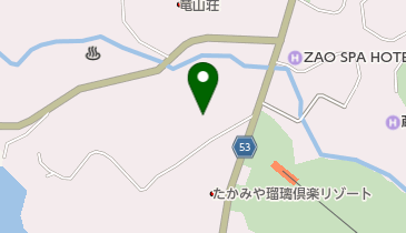 山麓ヒュッテの地図画像