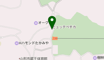 雪ぐら上の台の地図画像