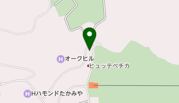 ロッジイザワの地図画像