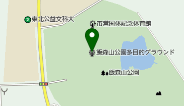 東北エプソン飯森山グラウンドの地図画像