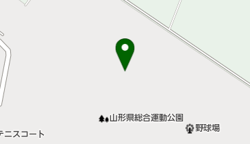 山形県総合運動公園サッカー・ラグビー場の地図画像