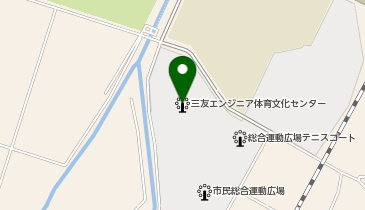 三友エンジニア体育文化センターの地図画像