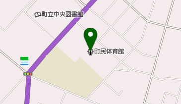河北町民体育館の地図画像