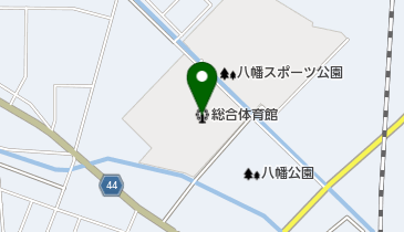 庄内町総合体育館の地図画像