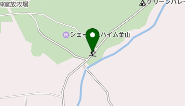 グリーンバレー神室スキー場の地図画像