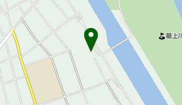 最上川カントリークラブの地図画像