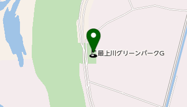最上川グリーンパークゴルフ場の地図画像