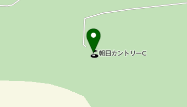 朝日カントリークラブの地図画像