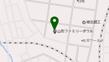 山形ファミリーボウルの地図画像