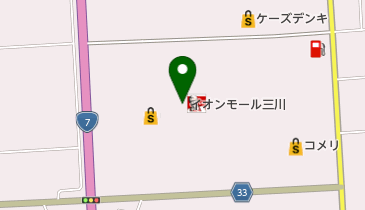ソユーゲームフィールド三川店の地図画像