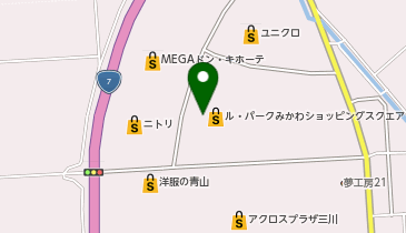 GiGO庄内の地図画像