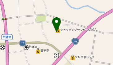 アミューズメントPLABIマックスバリュ白鷹店の地図画像