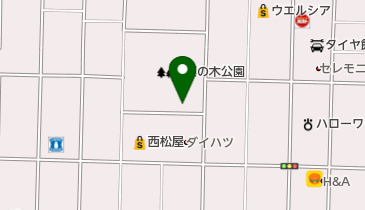 山形市北市民プールの地図画像